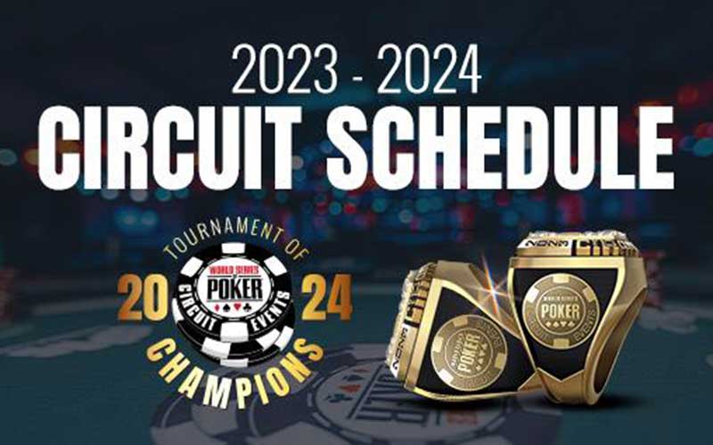 The Countdown Begins As the 2023-2024 WSOP Circuit Schedule Released